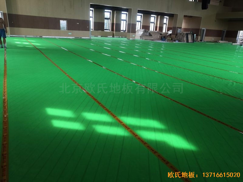 南京埔口區實驗小學運動地板鋪裝案例