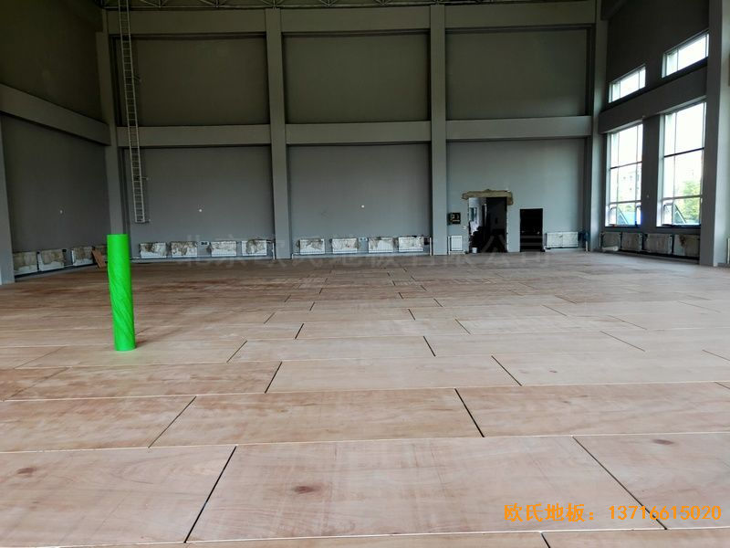 遼寧沈陽(yáng)于洪機(jī)場(chǎng)體育地板安裝案例