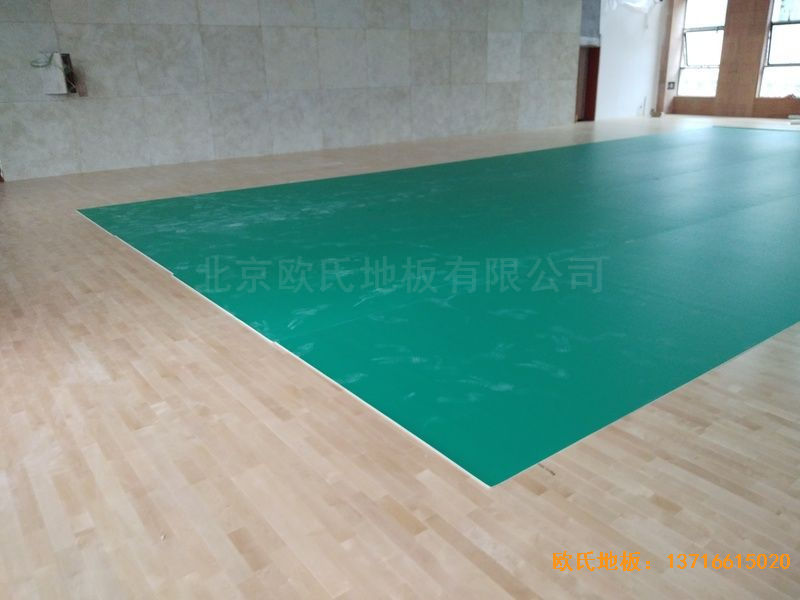 遵義仁懷市茅臺文體中心運動木地板安裝案例