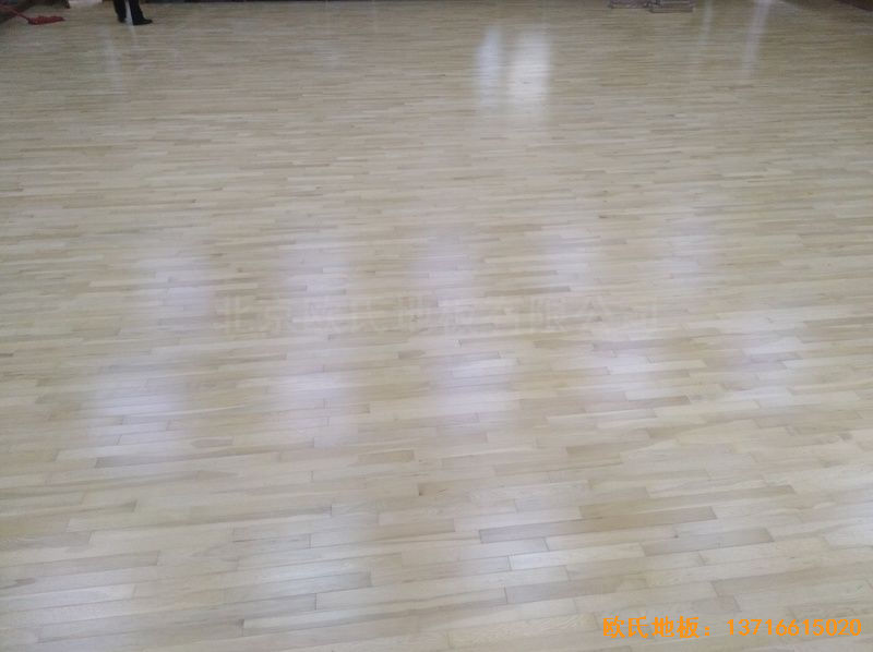 北京舞蹈學院體育地板鋪設案例