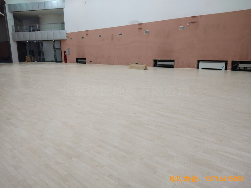 北京建國路75號熱電公司運動館運動木地板施工案例3