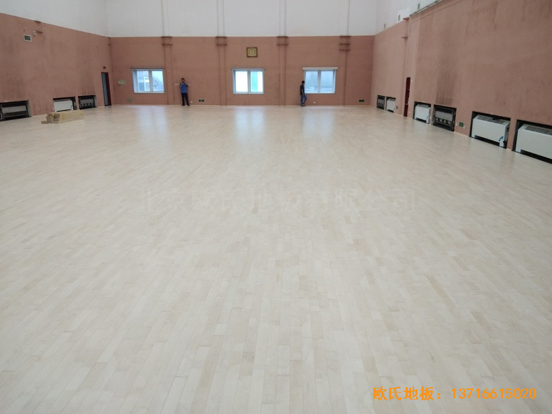 北京建國路75號熱電公司運動館運動木地板施工案例5