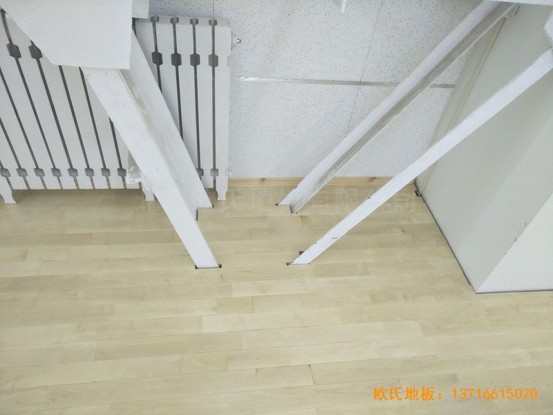 北京鐵路局供電段運動館運動木地板鋪裝案例3