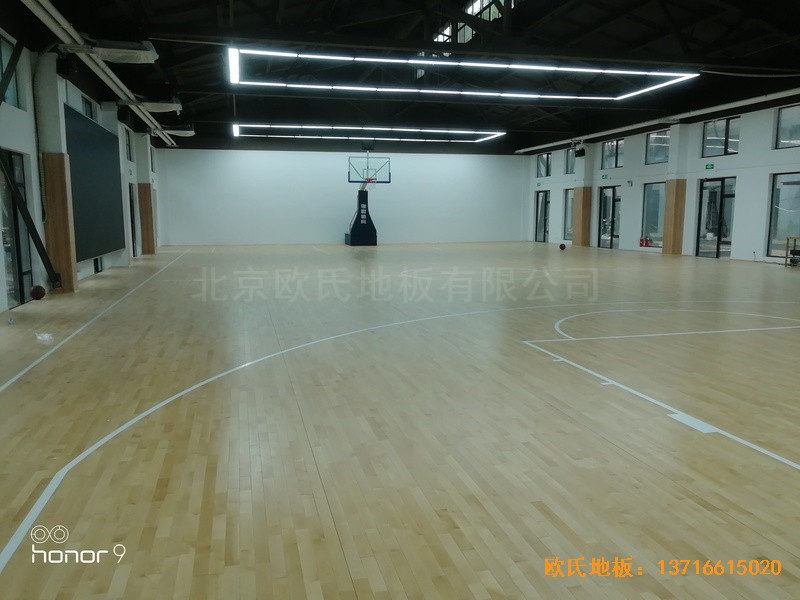 上海江楊南路485號攻守道場運動地板安裝案例4