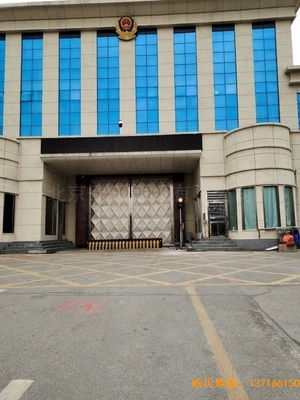 山東臨沂市監獄體育木地板施工案例