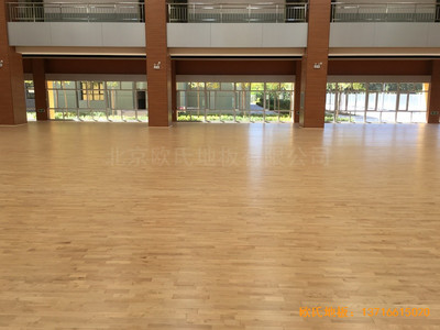 山西晉中榆次區(qū)寇村小學(xué)運(yùn)動(dòng)館體育地板安裝案例