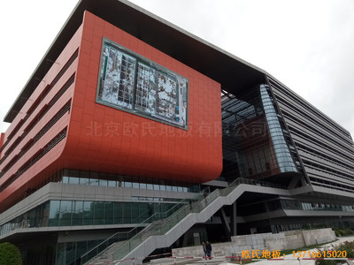 江蘇揚(yáng)州市廣陵區(qū)體操館運(yùn)動(dòng)地板鋪裝案例
