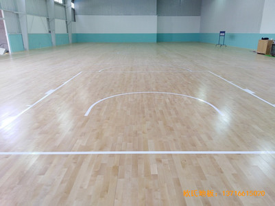 江西運動地板鋪設案例