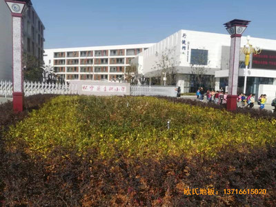 安徽懷寧籃球館運動木地板鋪設案例