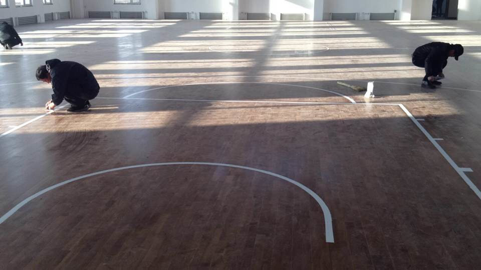 運動木地板 籃球館木地板 專業運動木地板廠家