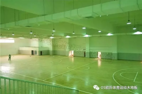 運動木地板--四川攀枝花某學校成功案例
