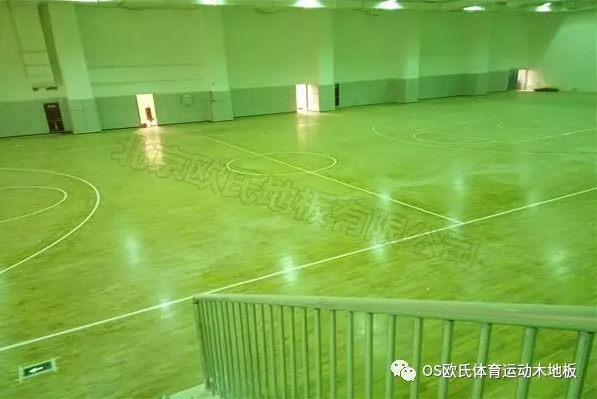 運動木地板--四川攀枝花某學校成功案例